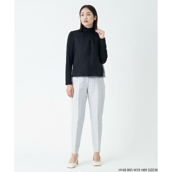 25【新品未使用】 LANVIN COLLECTION / ランバン コレクション オーガンジーレイヤードセーター 【YWU7007432959】(25311円)