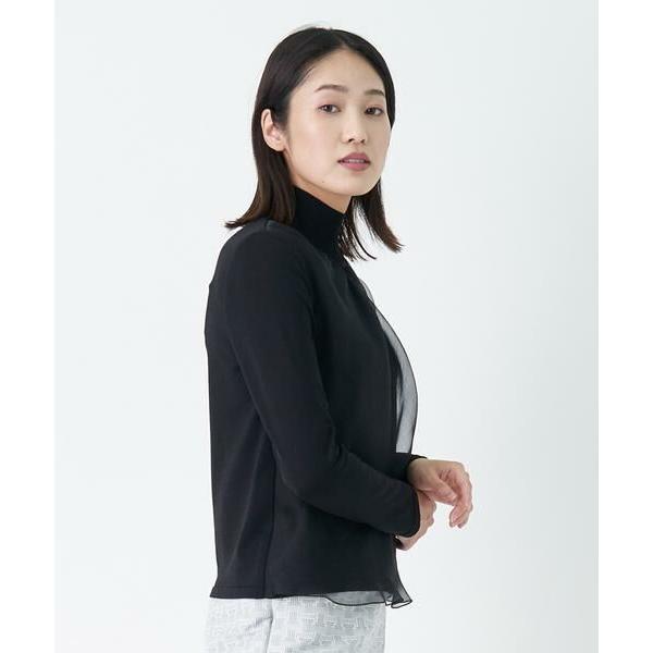 25【新品未使用】 LANVIN COLLECTION / ランバン コレクション オーガンジーレイヤードセーター 【YWU7007432959】(25311円)