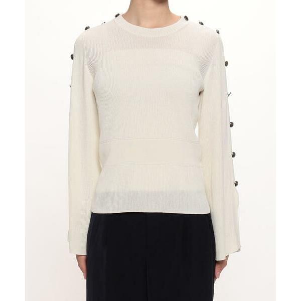 海外品 LANVIN COLLECTION / ランバン コレクション ロゴボタンモチーフニットプルオーバー 【XUR9525962473】(34408円)