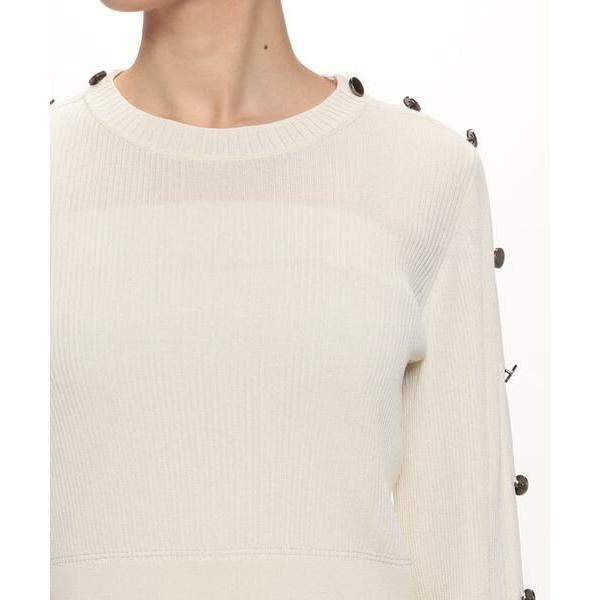 海外品 LANVIN COLLECTION / ランバン コレクション ロゴボタンモチーフニットプルオーバー 【XUR9525962473】(34408円)