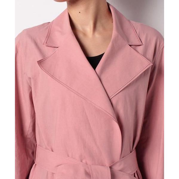 LANVIN COLLECTION / ランバン コレクション ドライポプリンロングコート