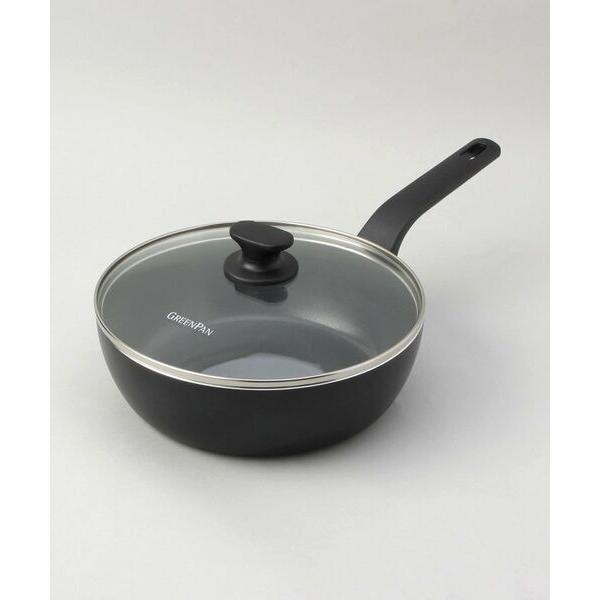 212 KITCHEN STORE / トゥーワントゥーキッチン ストア エッセンス フライパン 24cm 深型 ガラス蓋付き  ＜GreenPan  グリーンパン＞