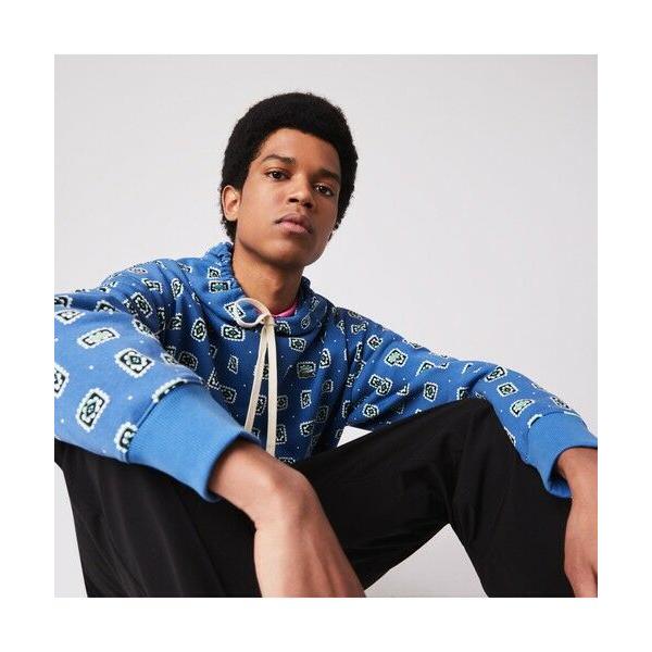 21最新作 Lacoste ラコステ ラコステライブ ノスタルジックプリントスウェットパーカ トップス メンズファッション ファッション 15 754 Www Wbnj Org