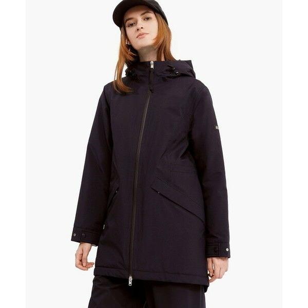 AIGLE / エーグル GORE-TEX プリマロフト中綿 透湿防水 防風 フィッシュテール フーデッドパディングジャケット RP