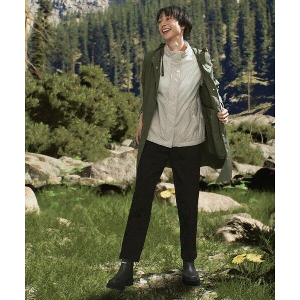 AIGLE（エーグル） UVカット オーガニックコットンロング丈 フーデッド