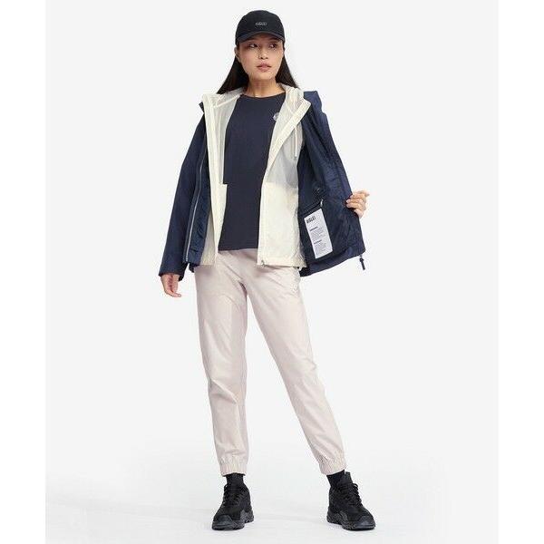 AIGLE（エーグル） 撥水 ワンポイント刺繍ロゴ コンパクトジャケット