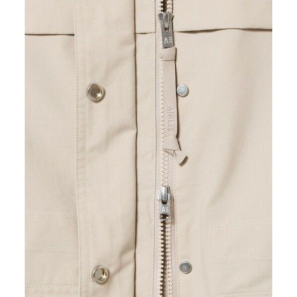 AIGLE / エーグル GORE-TEX 防風 防水 透湿 2レイヤージャケット RP フード脱着可の画像