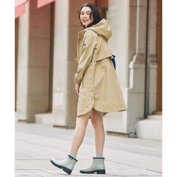 AIGLE / エーグル 透湿 防水 防風 2.5レイヤー フーデッドロングコート RPの画像