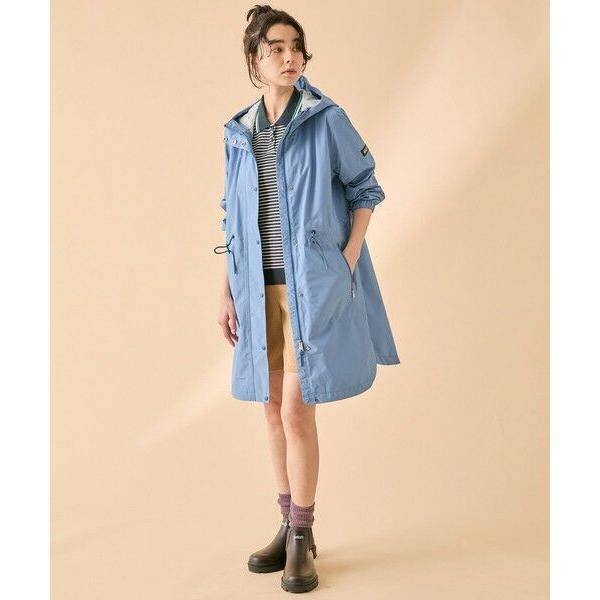 AIGLE / エーグル 透湿 防水 防風 2.5レイヤー フーデッドロングコート RPの画像