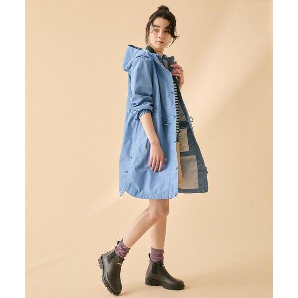 AIGLE / エーグル 透湿 防水 防風 2.5レイヤー フーデッドロングコート RPの画像