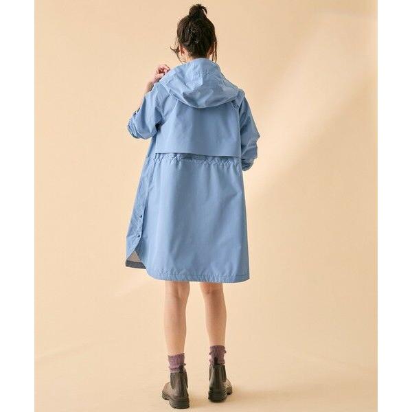 AIGLE / エーグル 透湿 防水 防風 2.5レイヤー フーデッドロングコート RPの画像