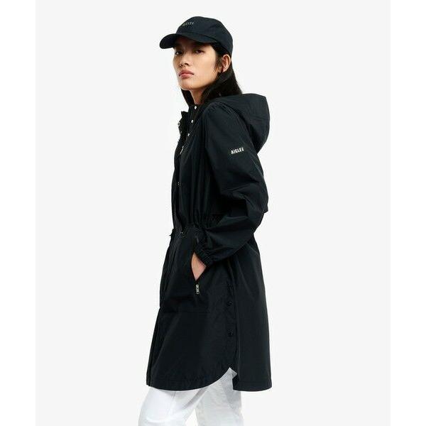 AIGLE / エーグル 透湿 防水 防風 2.5レイヤー フーデッドロングコート RPの画像