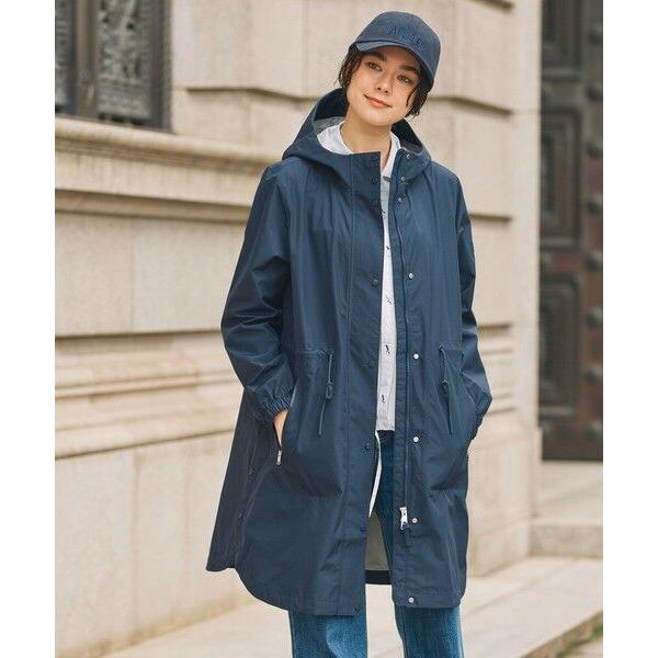 AIGLE / エーグル 透湿 防水 防風 2.5レイヤー フーデッドロングコート RPの画像