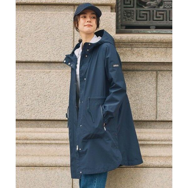 AIGLE / エーグル 透湿 防水 防風 2.5レイヤー フーデッドロングコート RPの画像