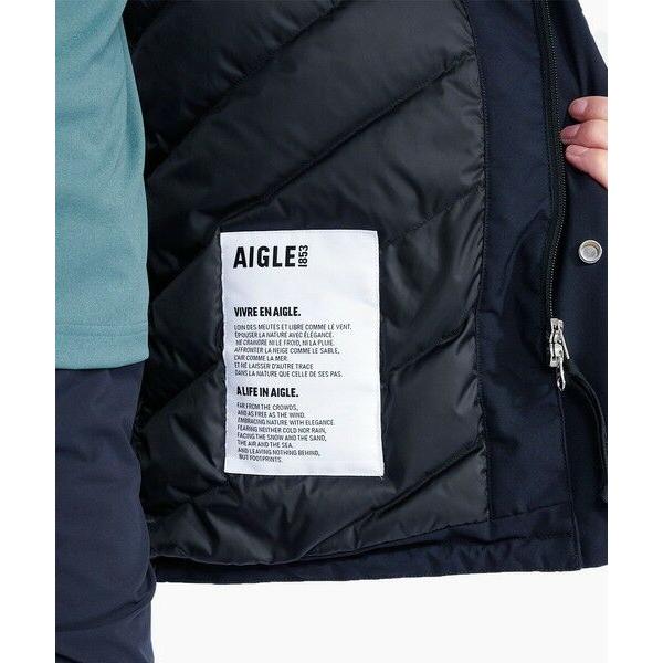 AIGLE / エーグル 防水 透湿 防風 GORE-TEX ゴアテックス フーデッドダウンジャケット RPの画像