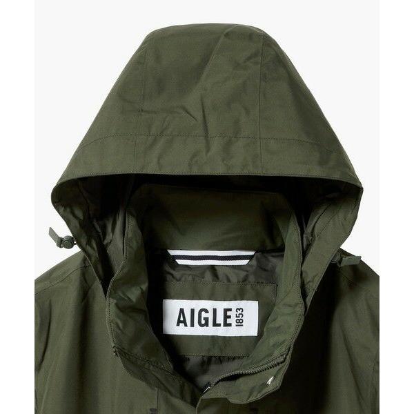 AIGLE / エーグル GORE-TEX 防風 防水 透湿 ゴアテックス 2レイヤー ジャケット RP フード取り外し可の画像