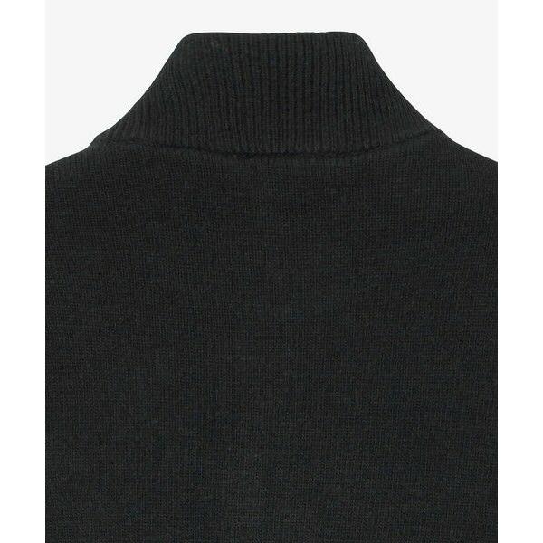 AIGLE（エーグル） ウール スタンドジップアップニットセーター