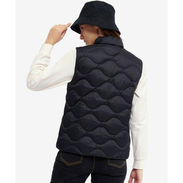 AIGLE ブラック ダウンベスト AIGLE（エーグル） ダウンベスト ベスト Dupont Sorona中綿 撥水