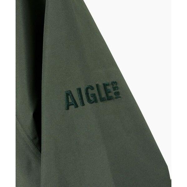 AIGLE / エーグル GORE-TEX ゴアテックス 防風 撥水 透湿 軽量 パッカブルフーデッドジャケットの画像