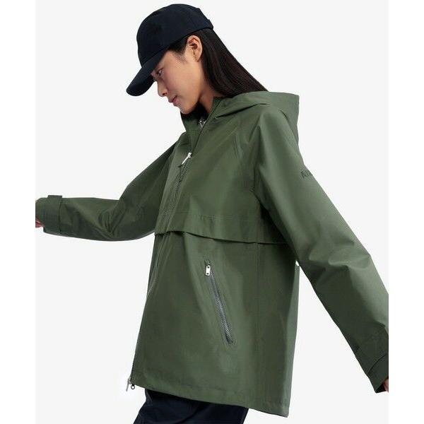 AIGLE / エーグル GORE-TEX ゴアテックス 防風 撥水 透湿 軽量 パッカブルフーデッドジャケットの画像