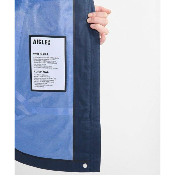 AIGLE / エーグル MTD 防水 透湿 ３レイヤー フーデッドコートの画像