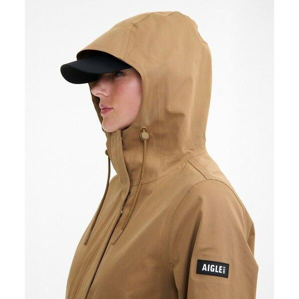 AIGLE / エーグル MTD 防水 透湿 ３レイヤー フーデッドコートの画像