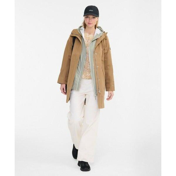 AIGLE / エーグル MTD 防水 透湿 ３レイヤー フーデッドコートの画像