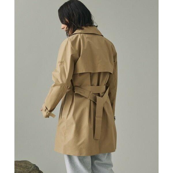 AIGLE / エーグル GORE-TEX ゴアテックス 防風 防水 透湿 ミドルトレンチコート / フード取り外し可の画像