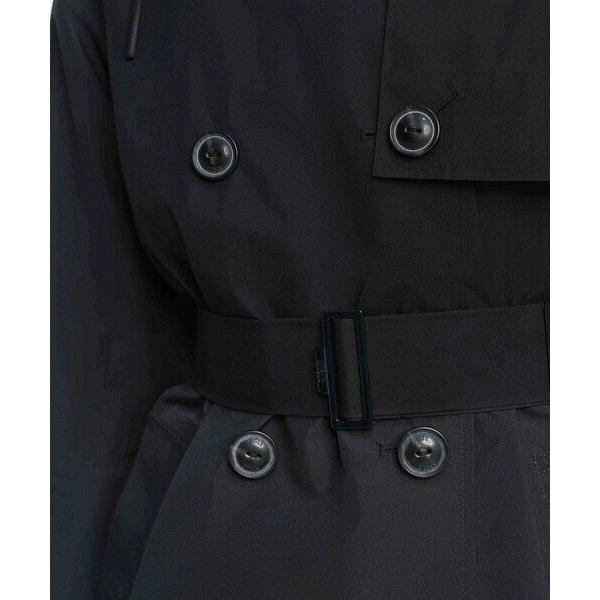 AIGLE / エーグル GORE-TEX ゴアテックス 防風 防水 透湿 ミドルトレンチコート / フード取り外し可の画像