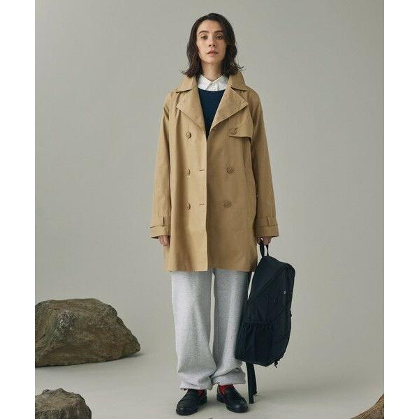 AIGLE / エーグル GORE-TEX ゴアテックス 防風 防水 透湿 ミドルトレンチコート / フード取り外し可の画像