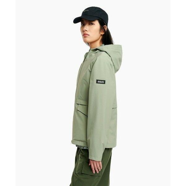AIGLE / エーグル GORE-TEX ゴアテックス 防風 防水 透湿 3レイヤー フーディジャケットの画像