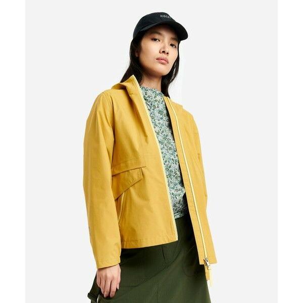 AIGLE / エーグル GORE-TEX ゴアテックス 防風 防水 透湿 3レイヤー フーディジャケットの画像