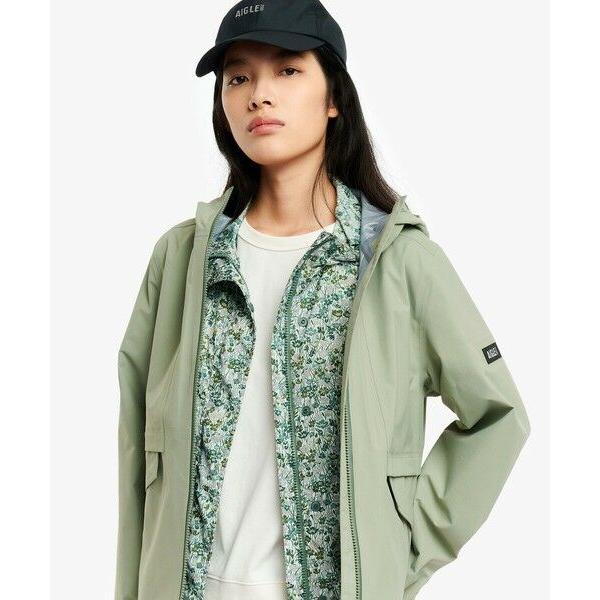 AIGLE / エーグル GORE-TEX ゴアテックス 防風 防水 透湿 3レイヤー フーディジャケットの画像