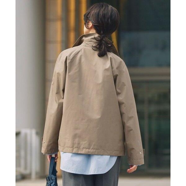 AIGLE / エーグル 防風 透湿 防水 GORE-TEX ゴアテックス ショートトレンチコート / フード取り外し可の画像