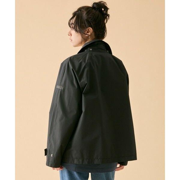 AIGLE / エーグル 防風 透湿 防水 GORE-TEX ゴアテックス ショートトレンチコート / フード取り外し可の画像