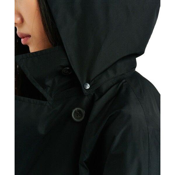 AIGLE / エーグル 防風 透湿 防水 GORE-TEX ゴアテックス ショートトレンチコート / フード取り外し可の画像