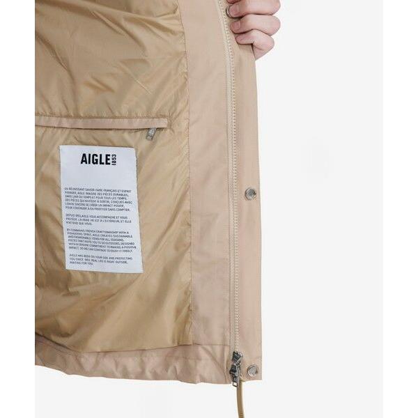 AIGLE / エーグル GORE-TEX ゴアテックス 防水 透湿 防風 2レイヤーフーデッドジャケットの画像