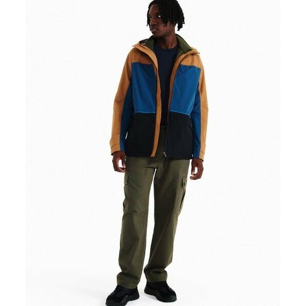 AIGLE（エーグル） 透湿防水 防風 2レイヤー フーデッドジャケット T 