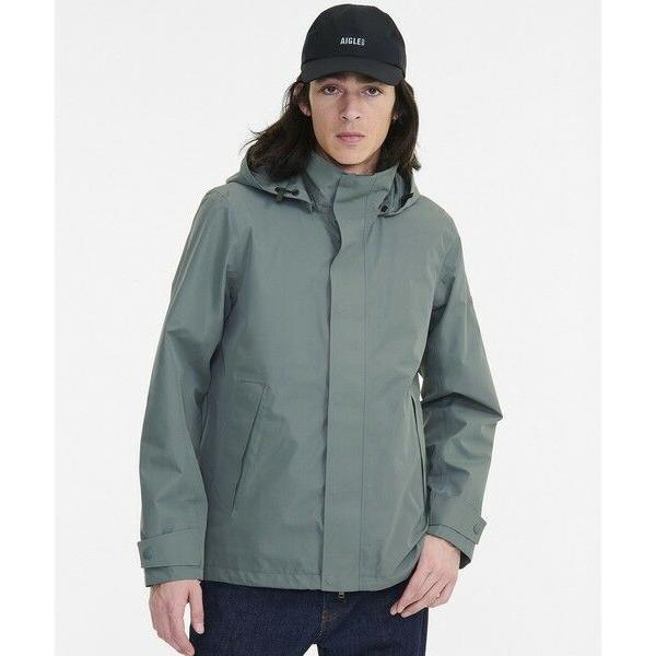 AIGLE / エーグル GORE-TEX ゴアテックス 防水 防風 透湿 フーデッドジャケットの画像