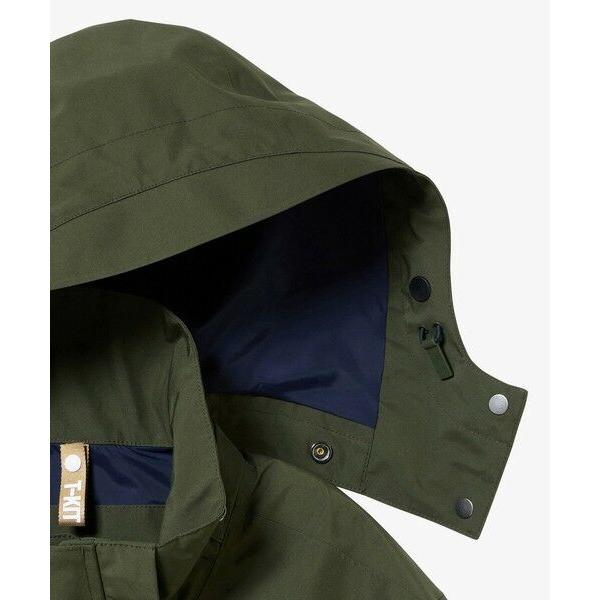 AIGLE / エーグル GORE-TEX ゴアテックス 防水 透湿 防風 2レイヤージャケット T-KIT / フード脱着可の画像