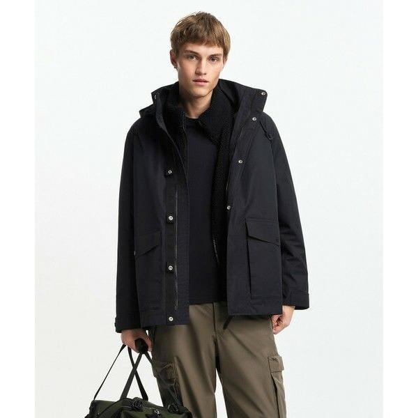 AIGLE（エーグル） 透湿 防水 防風 ミリタリーツイルフーデッド