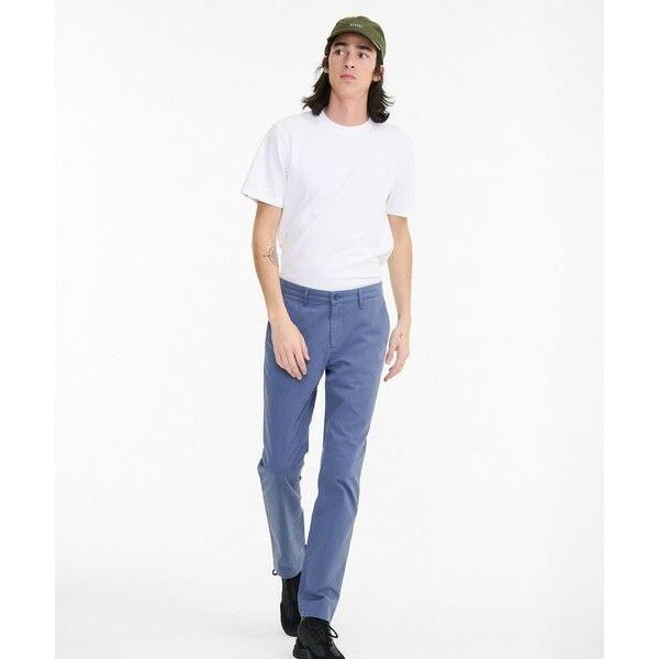 AIGLE / エーグル スリムフィット オーガニックコットンテーパードチノパンツ_11