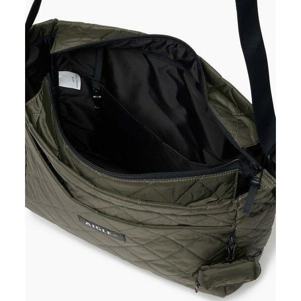 AIGLE（エーグル） キルティング 2wayトートバッグ イヤホンポーチ付き