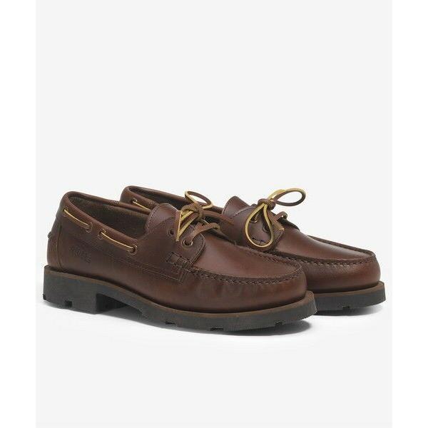 AIGLE / エーグル 【EC限定】フルグレインレザー トランスミッション レザーデッキシューズの画像