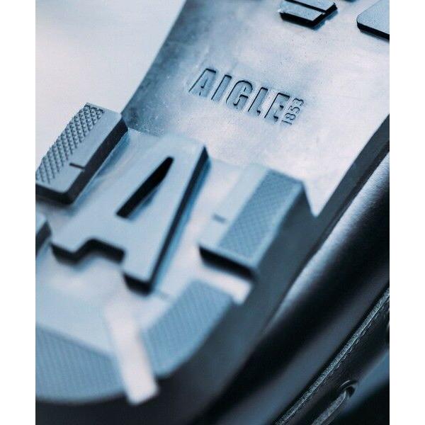 AIGLE / エーグル 【EC限定】フルグレインレザー トランスミッション レザーデッキシューズの画像