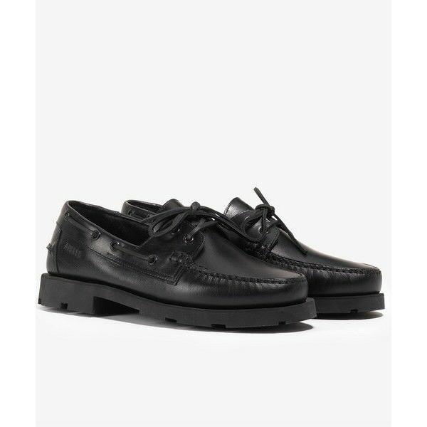 AIGLE / エーグル 【EC限定】フルグレインレザー トランスミッション レザーデッキシューズの画像