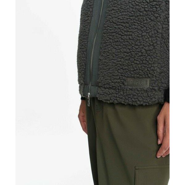 AIGLE（エーグル） ノースリーブフルジップボアフリースベスト