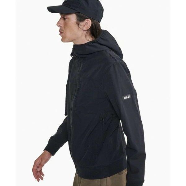 AIGLE（エーグル） 撥水 ソフトシェル ストレッチ フリースジップ 