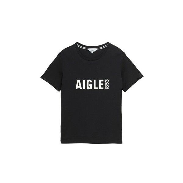 AIGLE（エーグル） ロゴプリントストレッチTシャツ : タカシマヤ