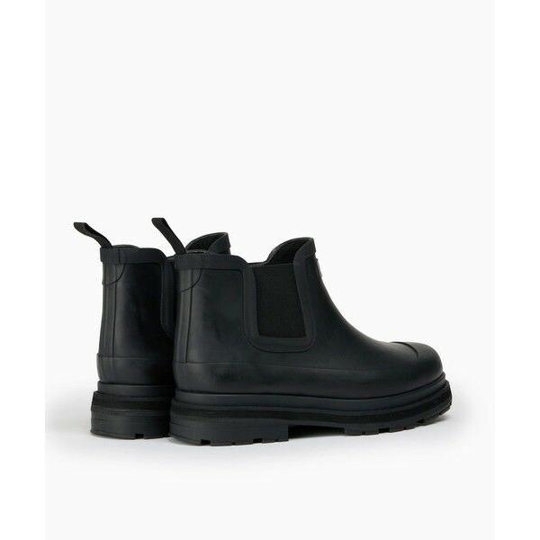 AIGLE / エーグル 防水 厚底 ソフトレイン ファー サイドゴアラバーブーツ / ウィンターブーツの画像